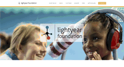 Desktop Screenshot of lightyearfoundation.org